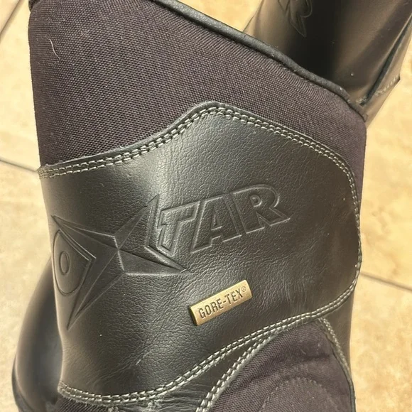 Oxtar Gore Tex Motorcycle Biker Boots Women' Leather Made in Italy EU 45 - Picture 14 of 16